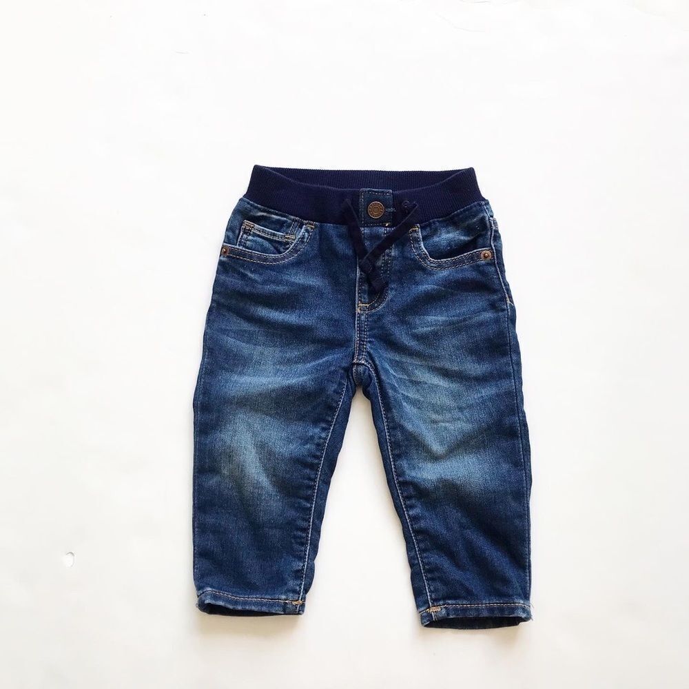 Babygap soft pull up jeans EUC 6-12m & 12-18m